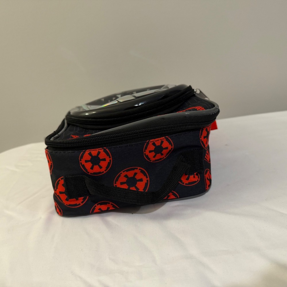Star Wars Darth Vader 3D Molded Holographic Insulated Lunch Bag Black Red Empire - Picture 6 of 9